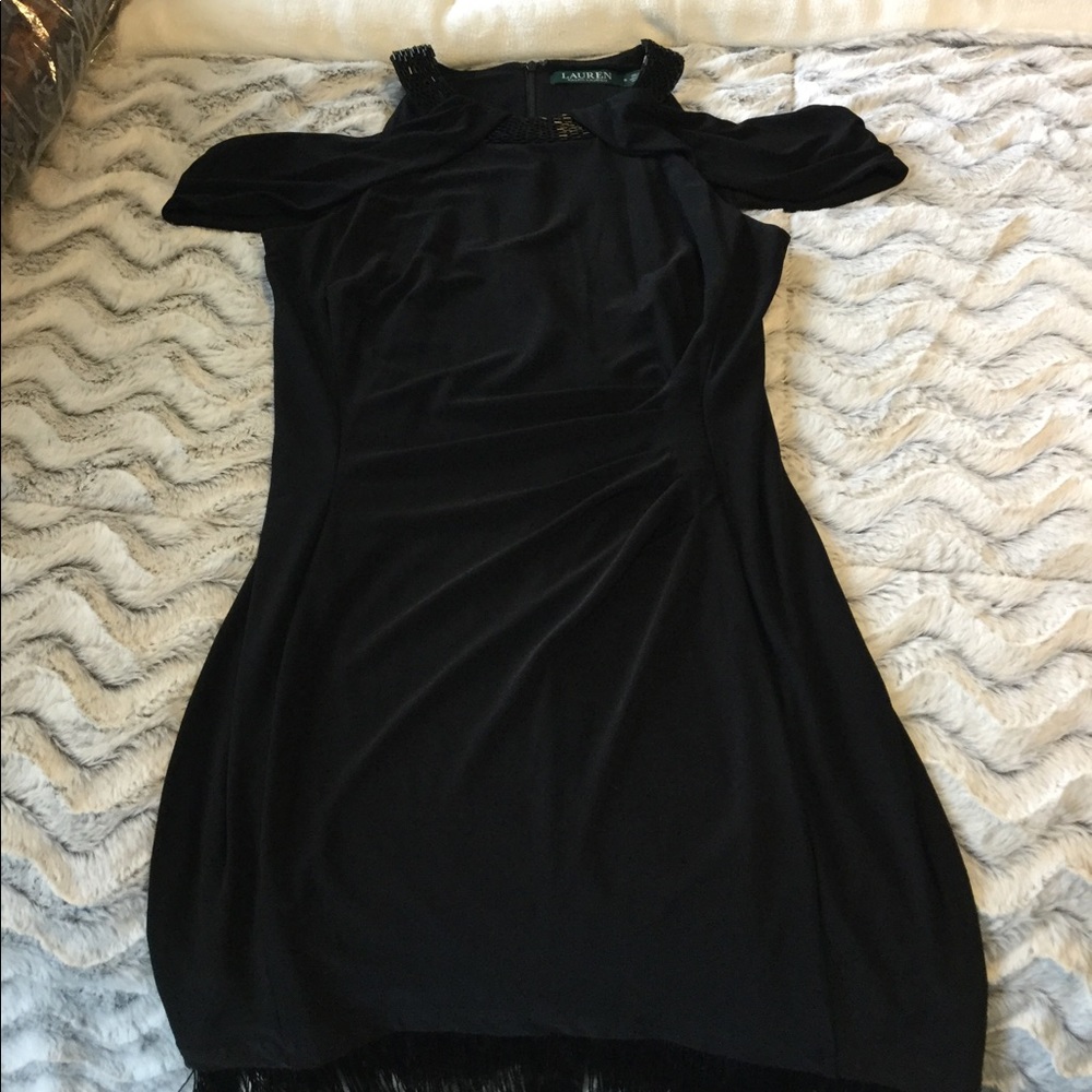 Ralph Lauren fringe dress